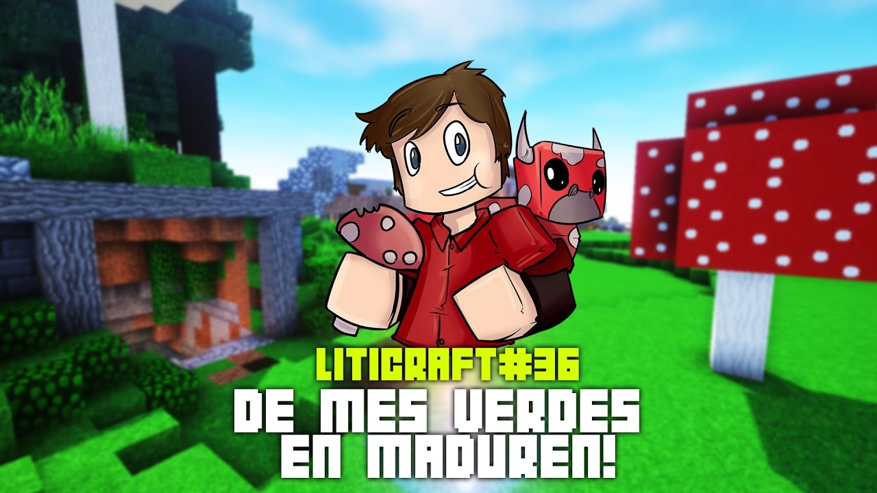 Liticraft #36 De més verdes en maduren! - Minecraft 1.11 en català de ObsidianaMinecraft