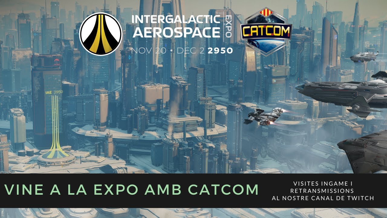 DIA 2 - Visita Intergalactic Aerospace Expo 2950 NOV 23 de CATCOM