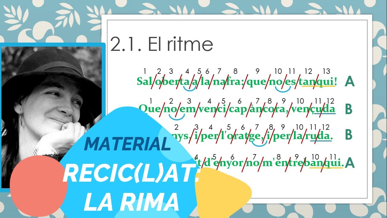 ♻RECIC(L)AT #10: la rima 📜 de Albert Campos Ribot