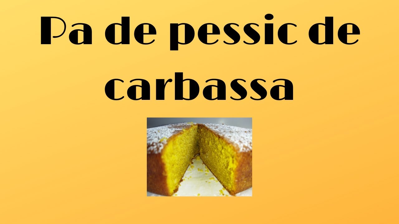 Pa de pessic de carbassa de Dolça Terra