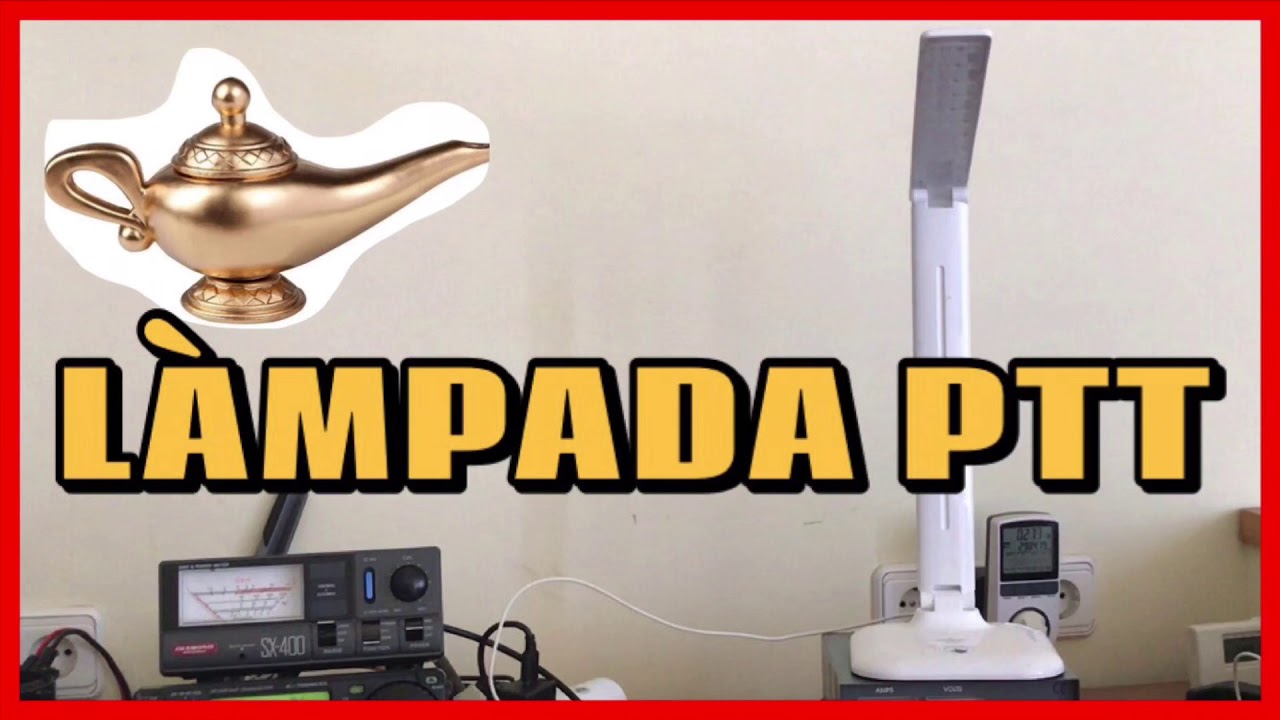 Làmpada PTT de EA3HSL Jordi