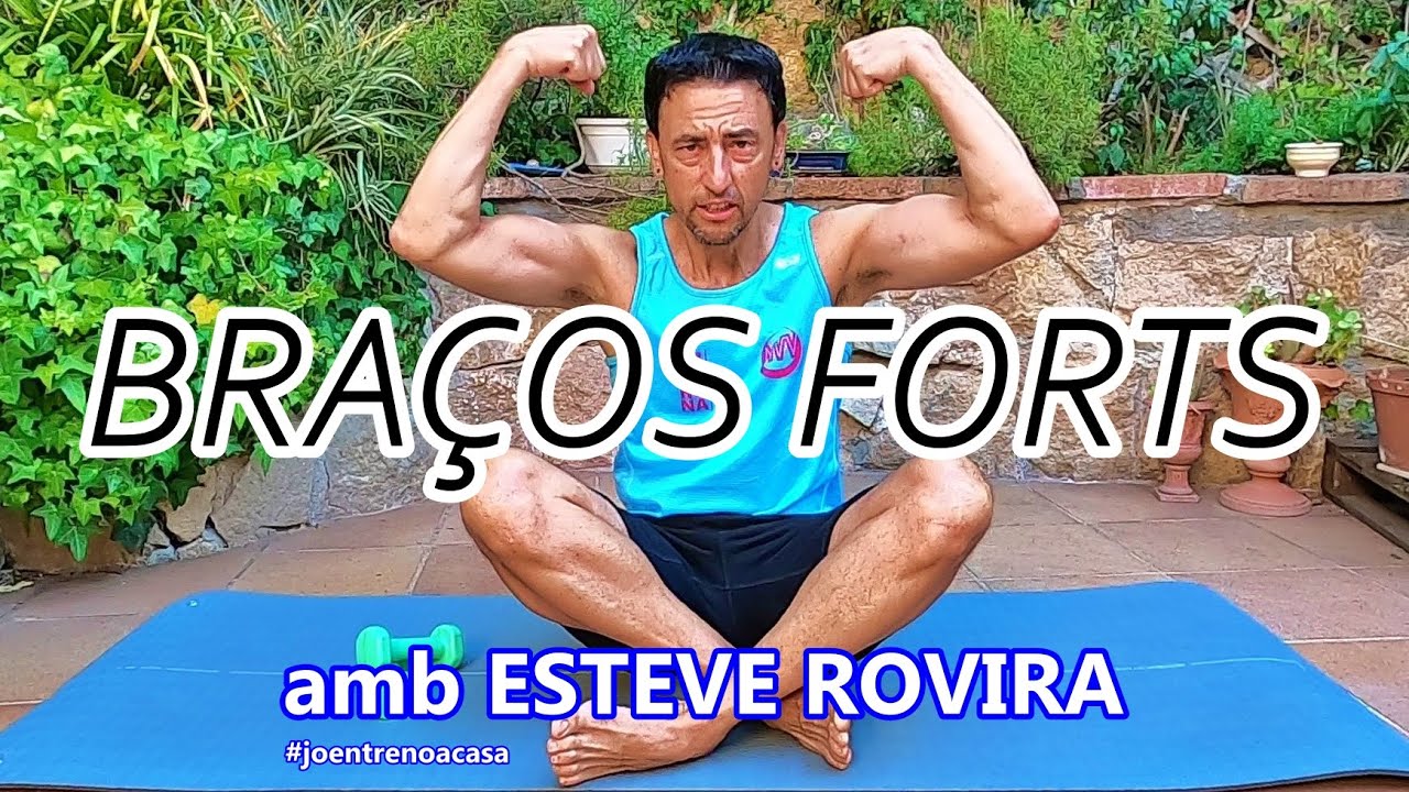 Tonificar braços | Exercicis per a braços, bíceps i tríceps 8 minuts per Esteve Rovira de Esteve Rovira