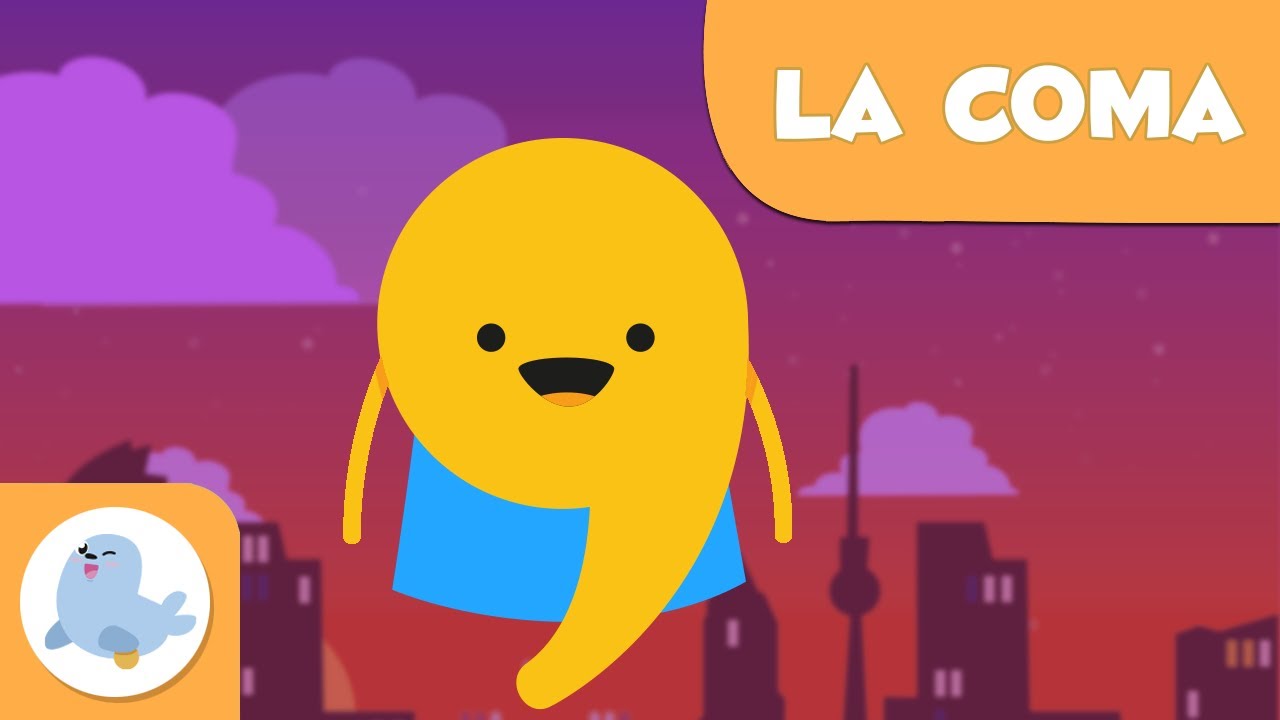 LA COMA - Signes de puntuació - Gramàtica i ortografia per a nens en català de Smile and Learn - Català