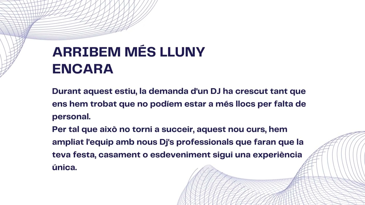 Li donem una volta de dj's a la carta