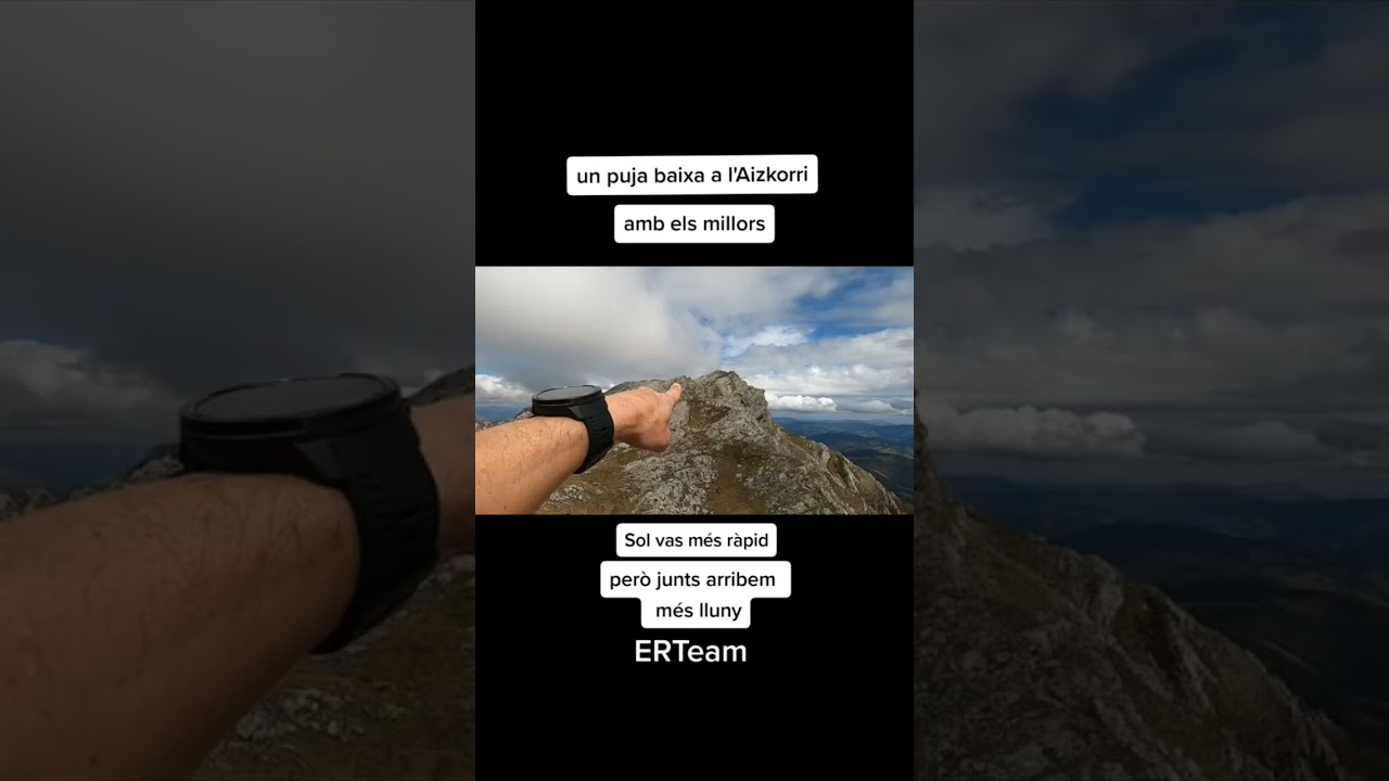 Pugem a l'Aizkorri (Zegama) en família #short de Esteve Rovira