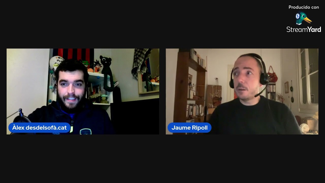 🛋️ El sofà de Twitch amb Jaume Ripoll (Filmin) de Desdelsofà