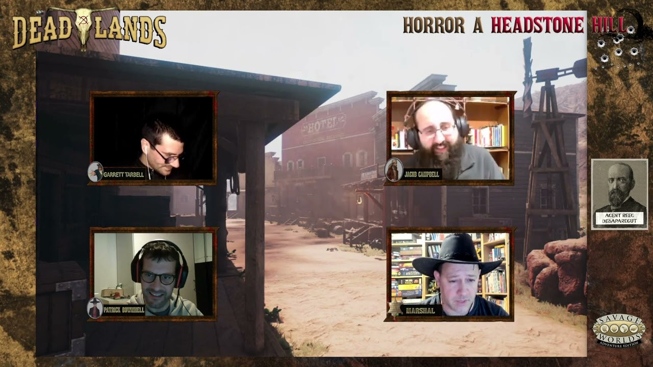Deadlands: Horror a Headstone Hill. 17a sessió #savageworlds #rol #rolencatalà de montver