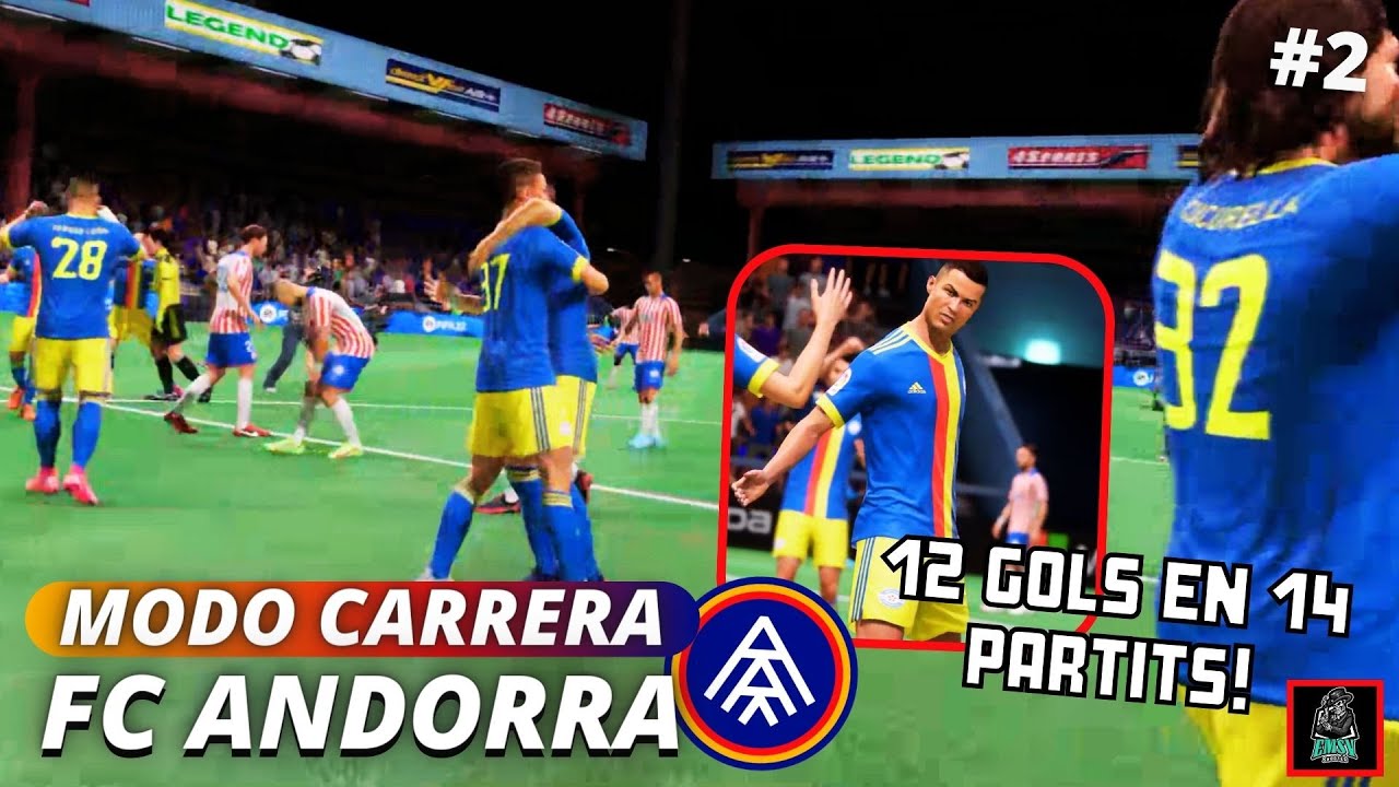 ⚽️ CRISTIANO RONALDO vs STUANI! ANDORRA vs GIRONA, EL DERBI! 😱 | FIFA 22 Modo Carrera: Andorra #2 de EMSY SHOOTER