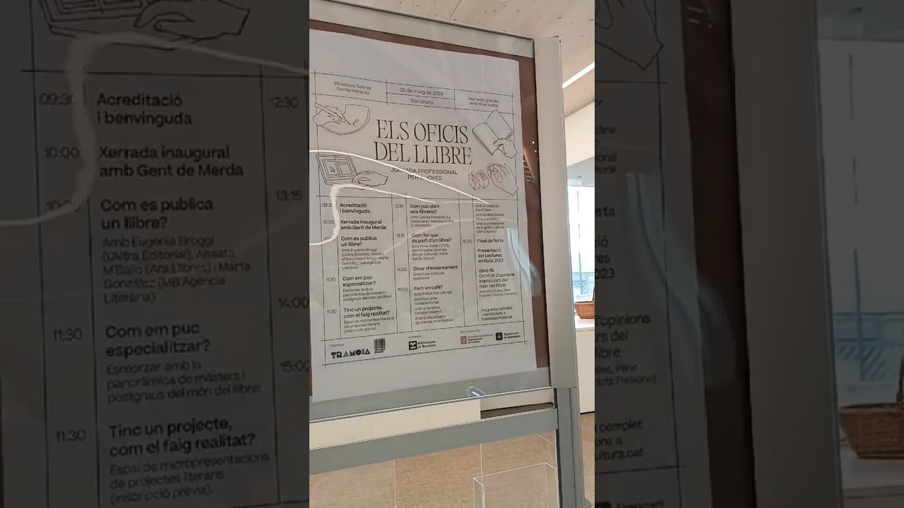 Jornada professional "Els oficis del llibre" de Paraula de Mixa
