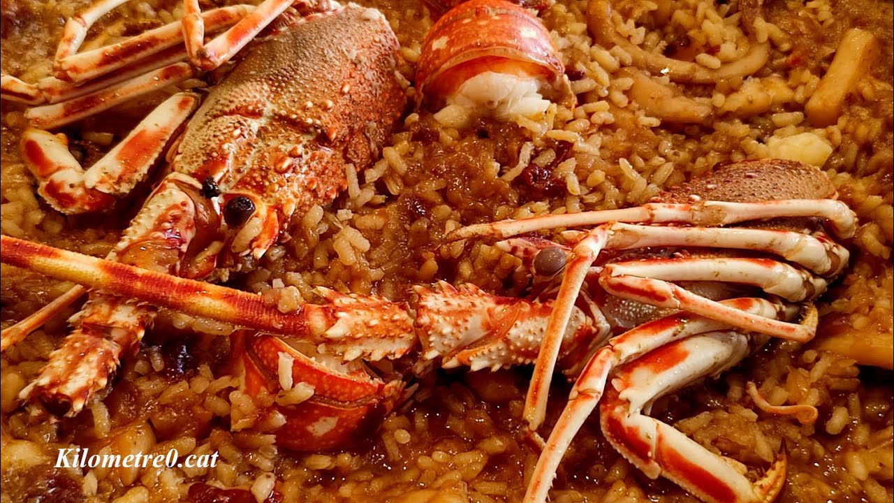 Arròs a la cassola amb llagosta / Receptes de cuina/ Recepta de l'Alt Empordà de Kilometre0