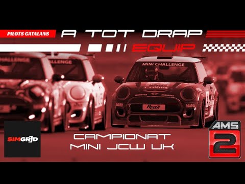 Campionat MINI JCW UK | Ronda 2 - OultonPark Fosters | SIMGRID & A TOT DRAP de A tot Drap Simulador
