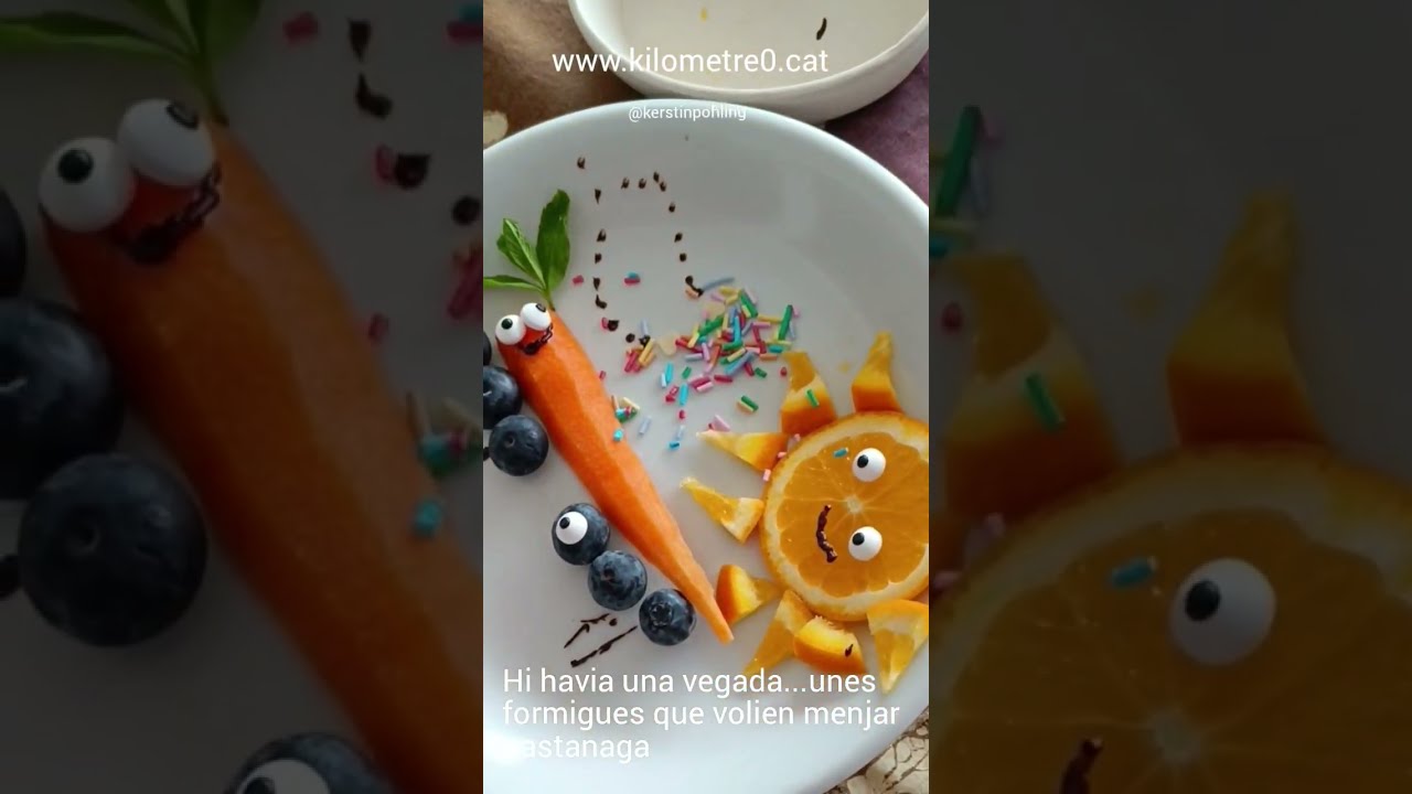 Cuinar amb nens pot ser molt divertit! / Postres fàcils / Receptes fàcils de Kilometre0