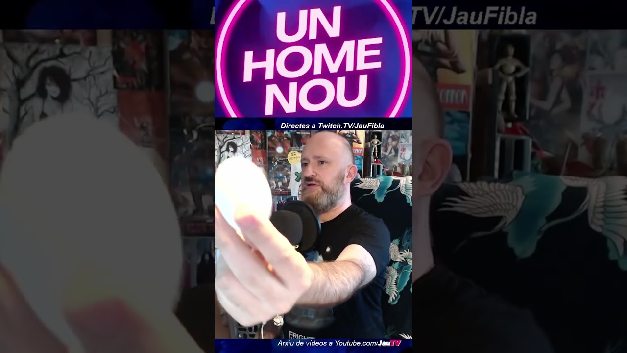 Un home 9 a les 9 amb un cap d’ou es menja un ou🥚 | jaufibla de #Twitch de JauTV