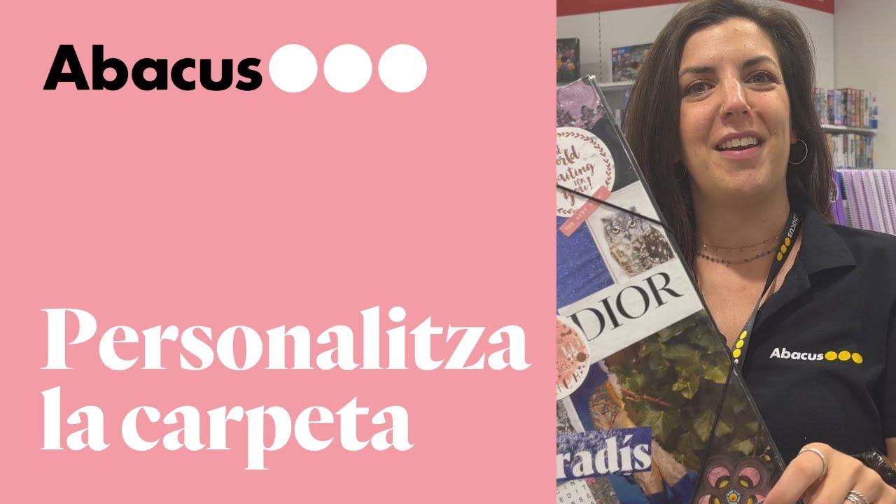 Personalitza la teva carpeta de Abacus cooperativa