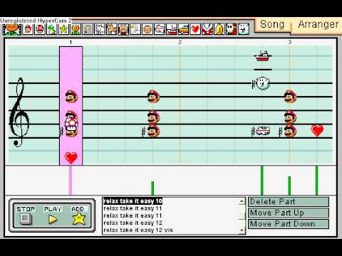 Mario Paint Composer - MIKA "Relax, Take it Easy" de Xavalma
