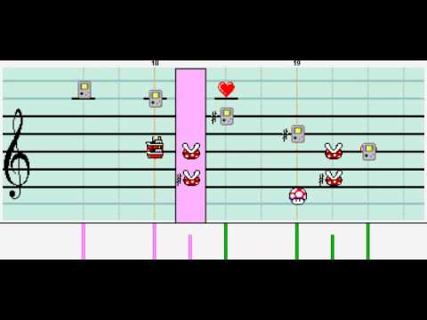 Mario Paint Composer - Golden Sun battle theme remix de GERI8CO