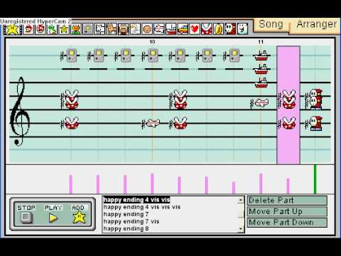 Mario Paint Composer - MIKA "happy ending" de EliaPeriwinkle