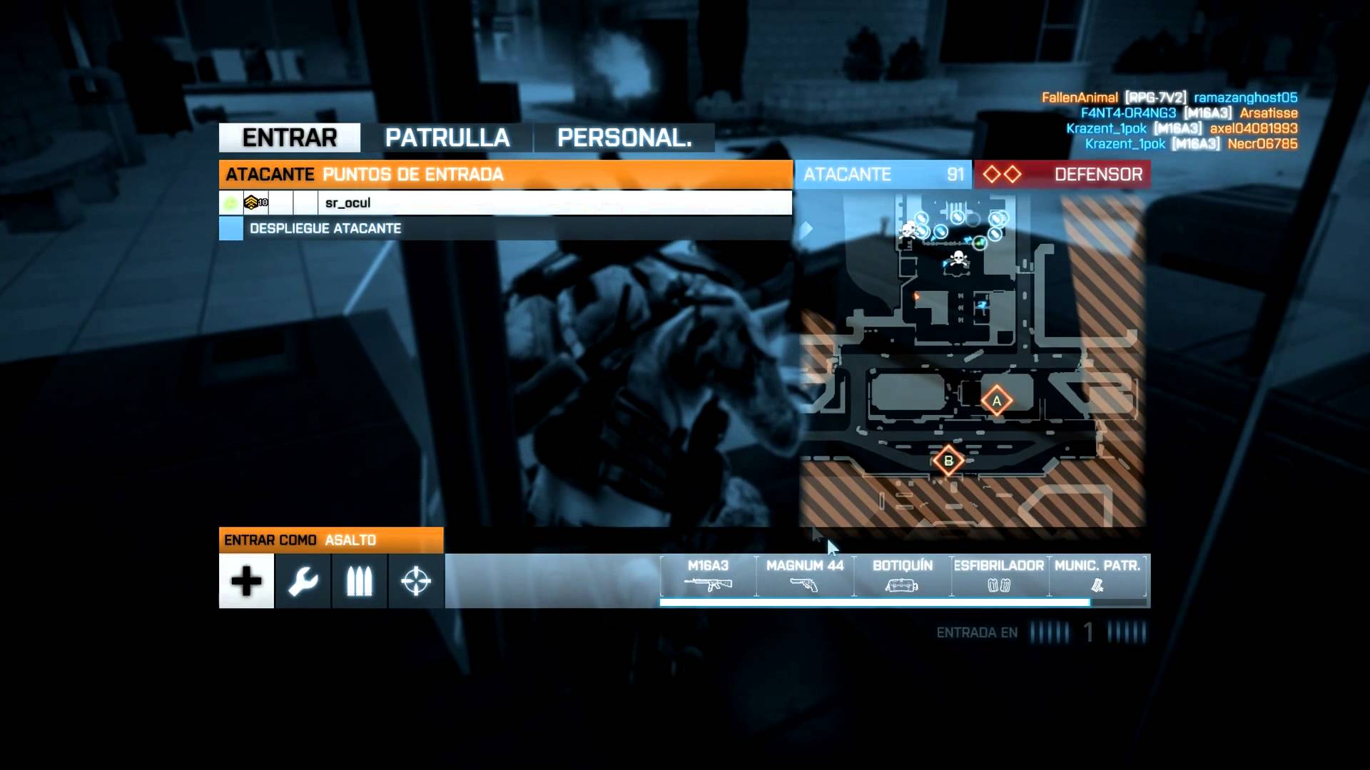 Partida a Battlefield 3 amb en sr_ocul - Operació Metro de Nil66