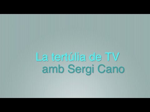 Tertúlia de TV amb Sergi Cano - Aleix's TV Tour T01 E02 de Nil66