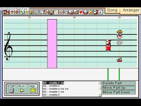 Mario Paint Composer - 8th Original Composition "Credits theme" de Rik_Ruk