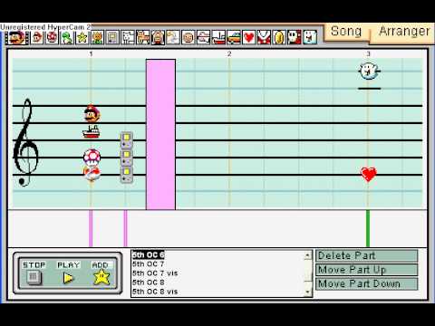 Mario Paint Composer - 5th Original Composition "exceeded" de MugiwaraCat