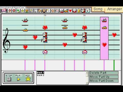 Mario Paint Composer- Bugdom level 4 de Xavalma