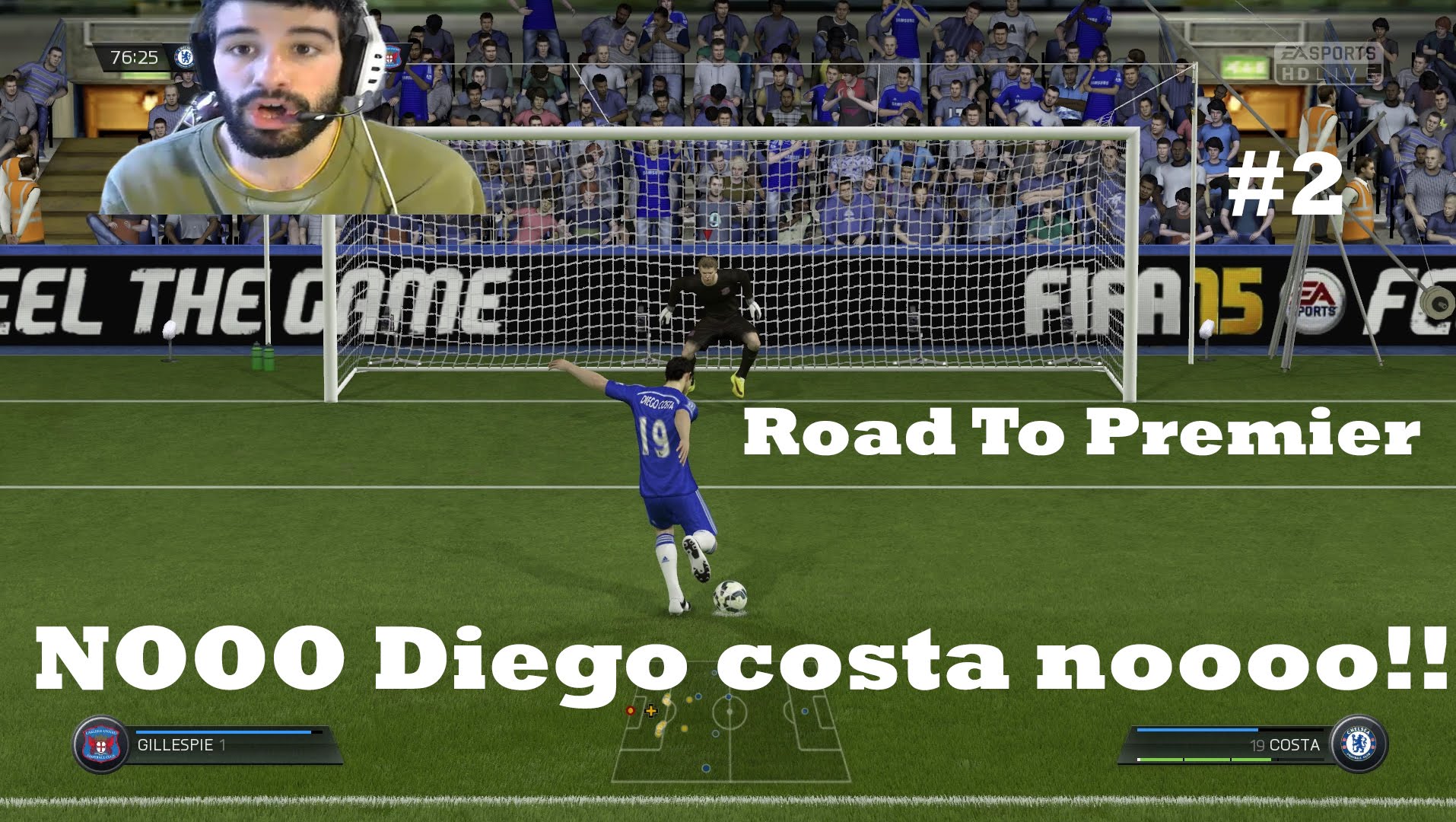 Diego Costa nooooooo!!!!!-Fifa 15 en catala Road to Premier#2 de Gerard Sesé