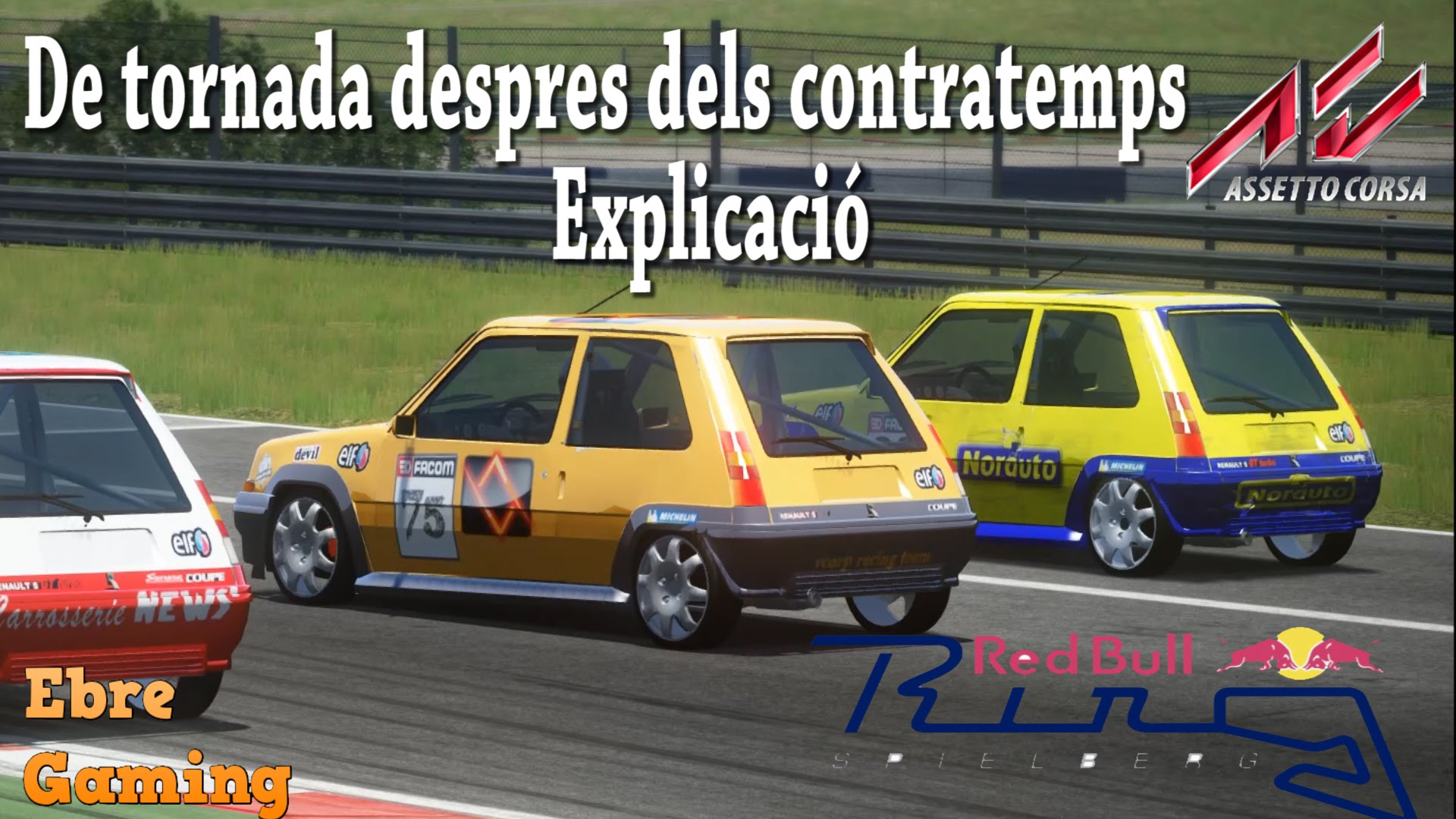 Video explicacio || Assetto corsa Renault Supercinco GT Turbo Cup de Titelles Pamipipa