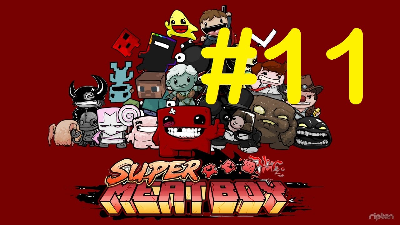DOS LÀSERS EM DESTROSSANT! | Super Meat Boy #11 de PlaVipCat