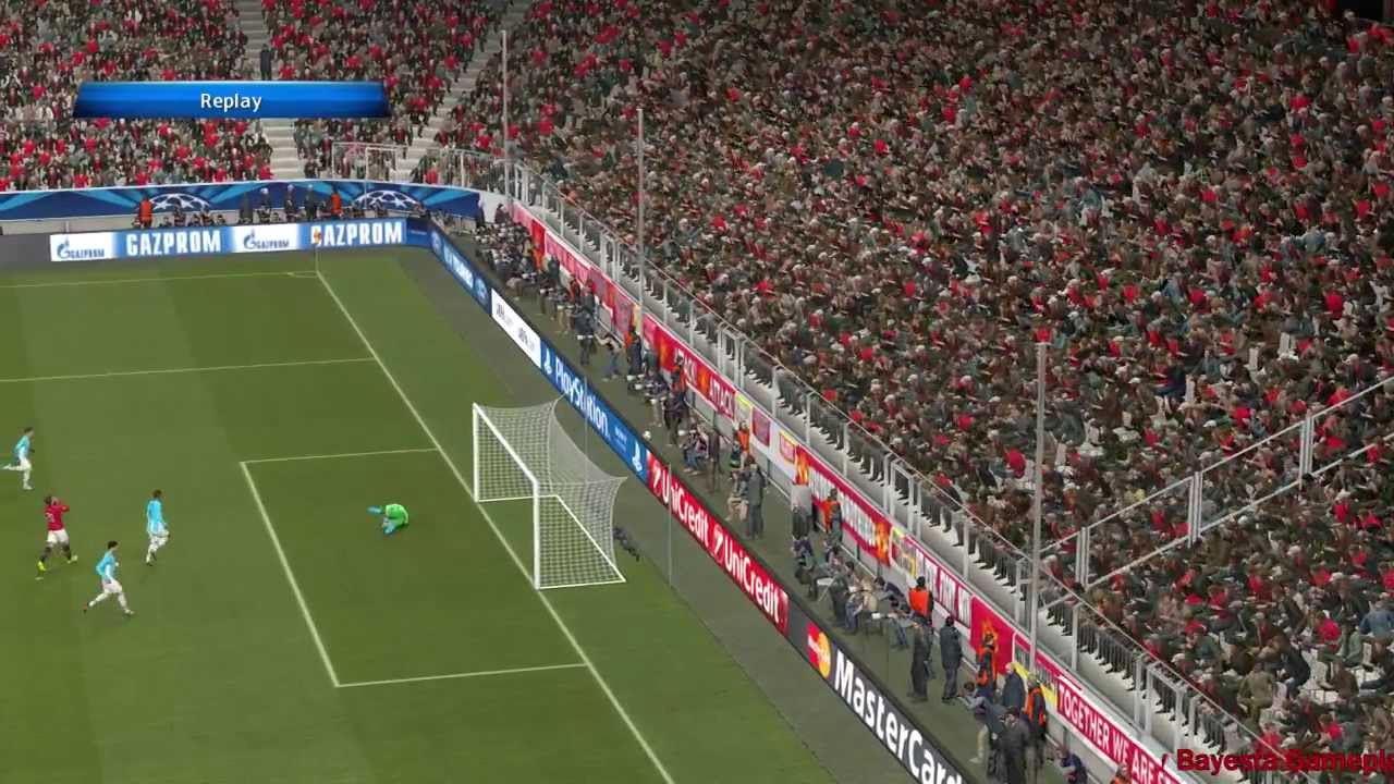 Gameplay Pes 2014 - Man United vs Man City [Champions League] de Llauro Indignat