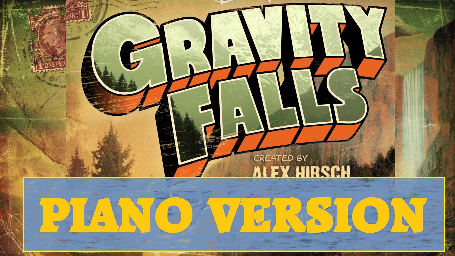 Gravity Falls Intro - Piano Version de GamingCat