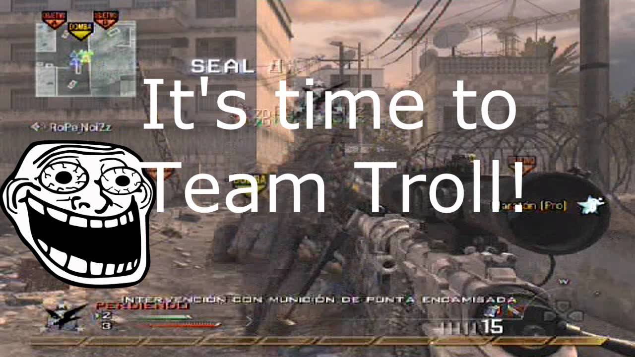 Clips del CoD Ep.3/ It's time to team troll! de garbagebcnTV