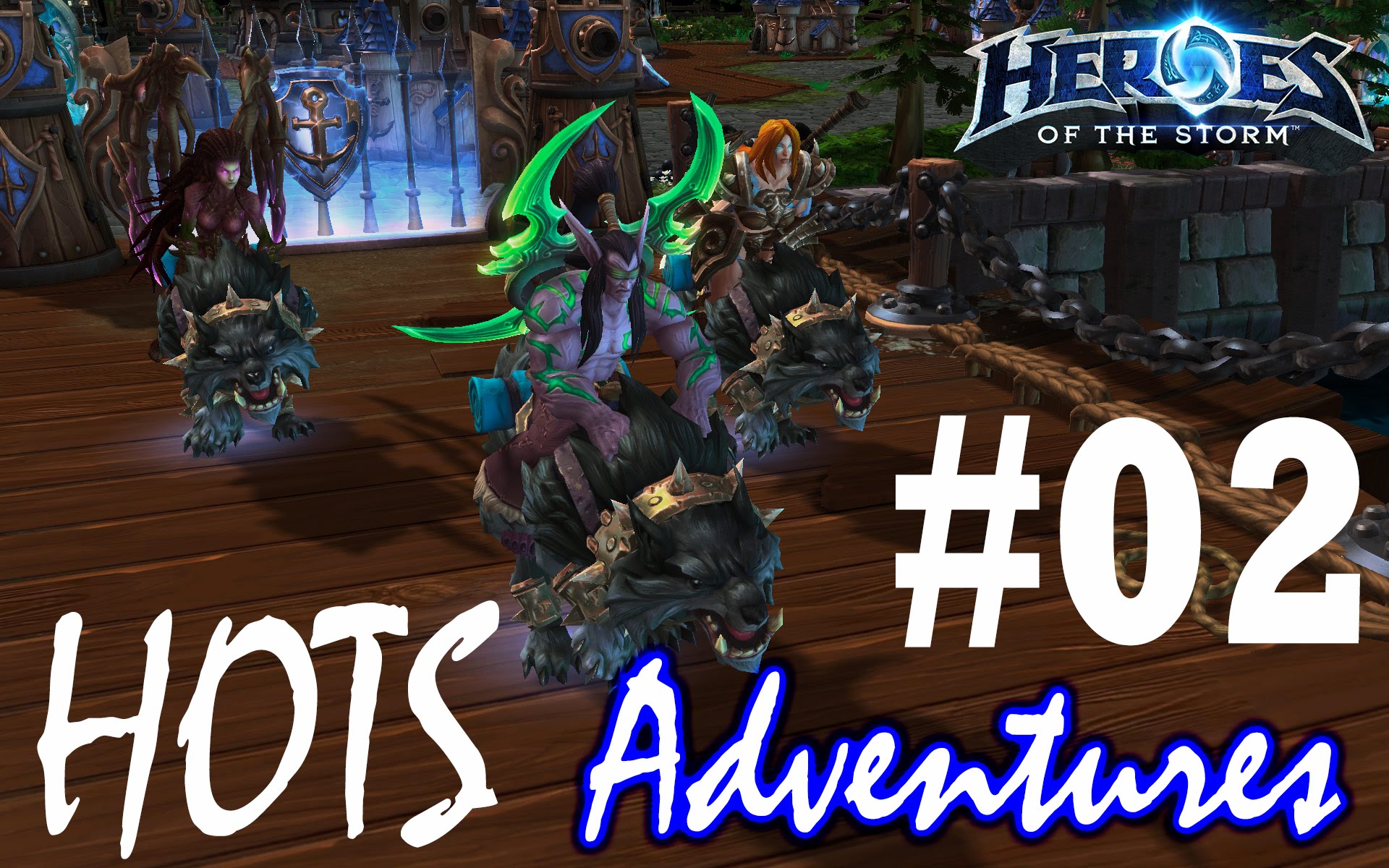 STREAM Heroes of the Storm #2 | HOTS Adventures | Bayesta & Friends de Shendeluth Play