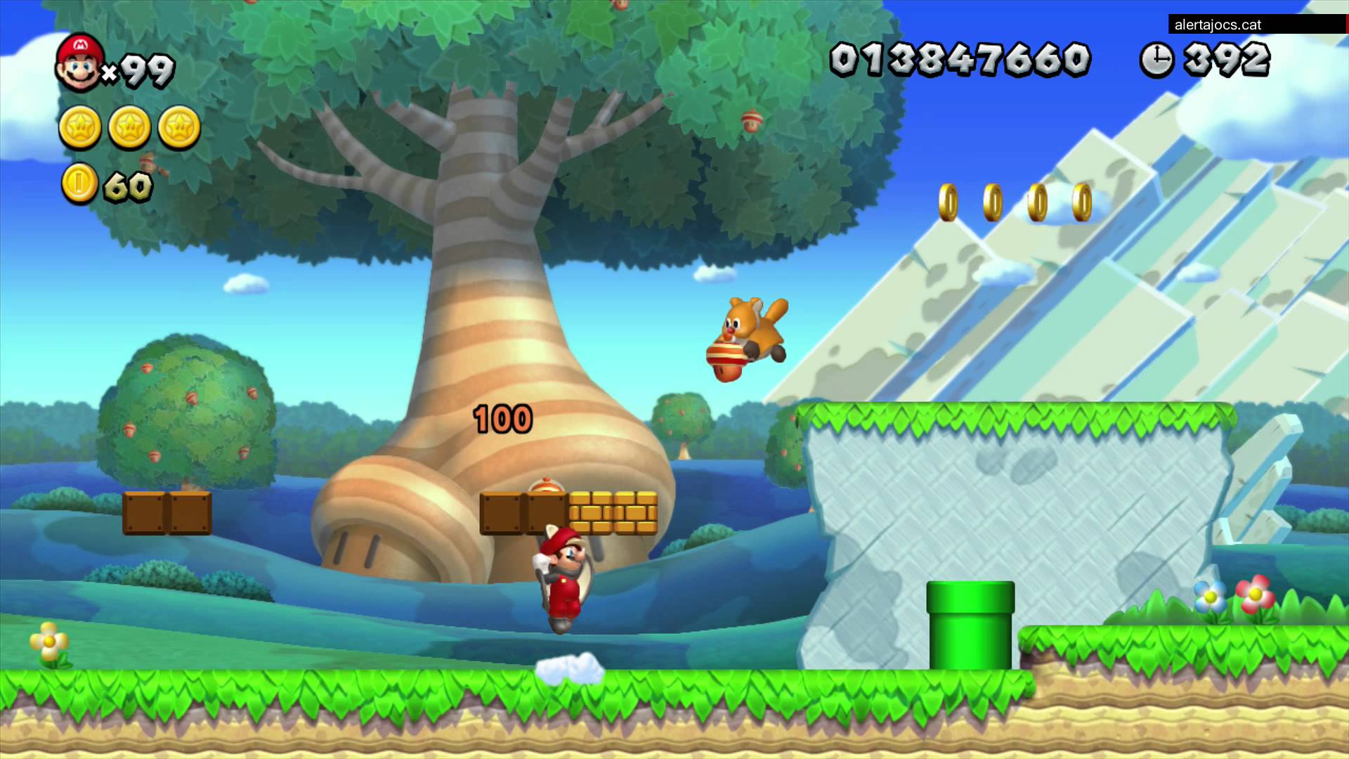 New Super Mario Bros. U gameplay (Wii U, 2012) per alertajocs.cat de alertajocs
