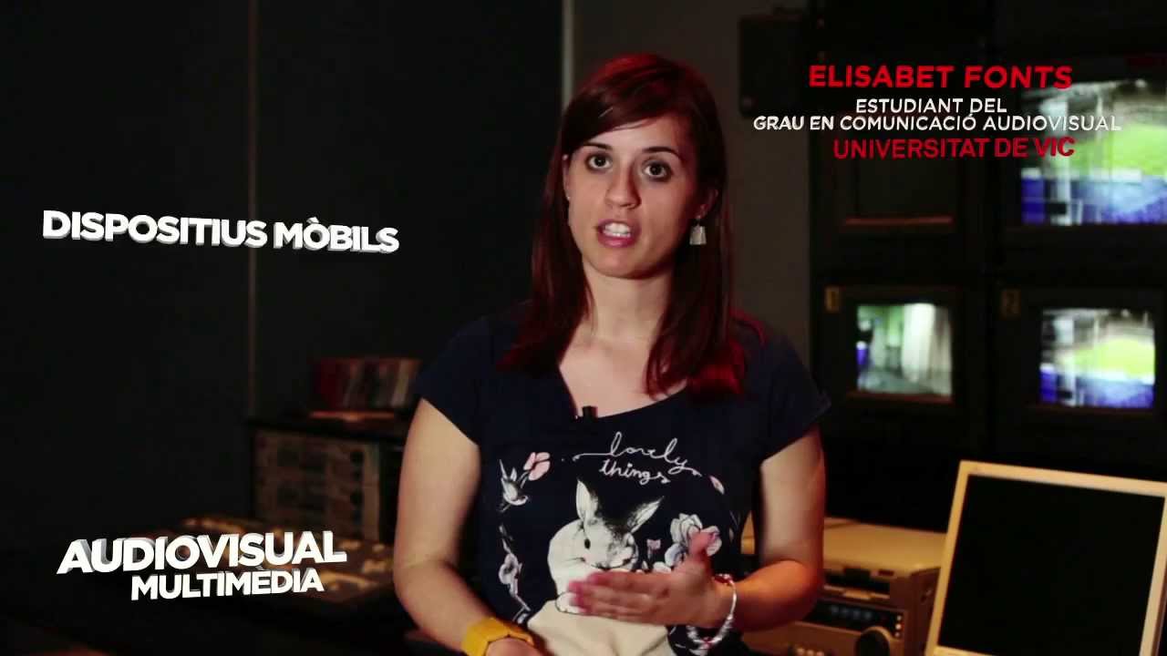 Elisabet Fonts - Què aprèn un estudiant al Grau en COMUNICACIÓ AUDIOVISUAL? de Pau Casajuana