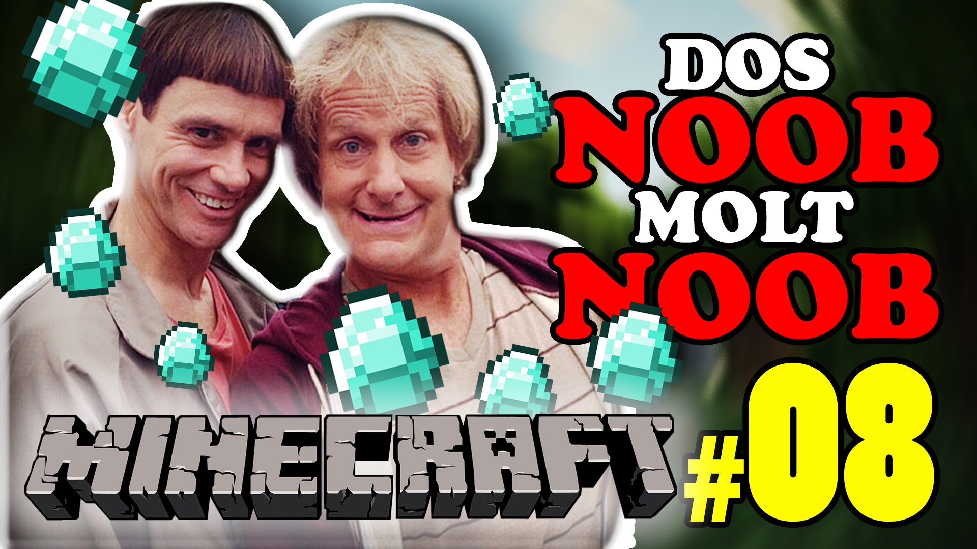 NO VULL ELS TEUS DIAMANTS | Dos noob molt noob #08 | Minecraft #youtuberscatalans de EveryCrazy