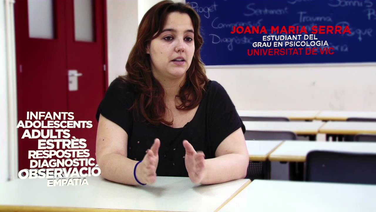 Joana Serra - Què aprèn un estudiant al Grau en PSICOLOGIA? de PreparatsLlestosUni