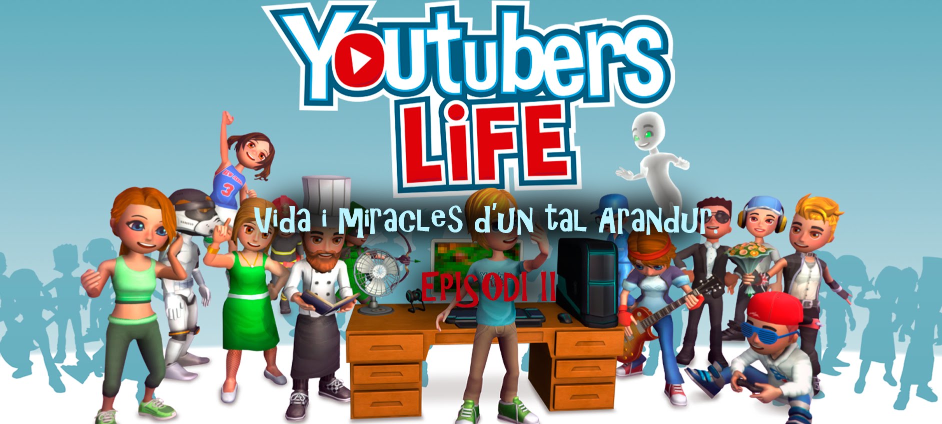 Youtubers Life. Part 2. Visita al GameWorld de ElJugadorEscaldenc