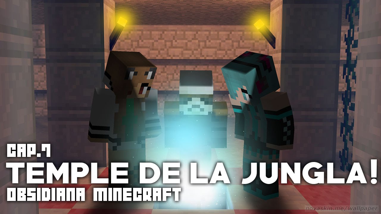 Temple de la jungla - Obsidiana Minecraft Supervivència - Lets play de els gustos reunits