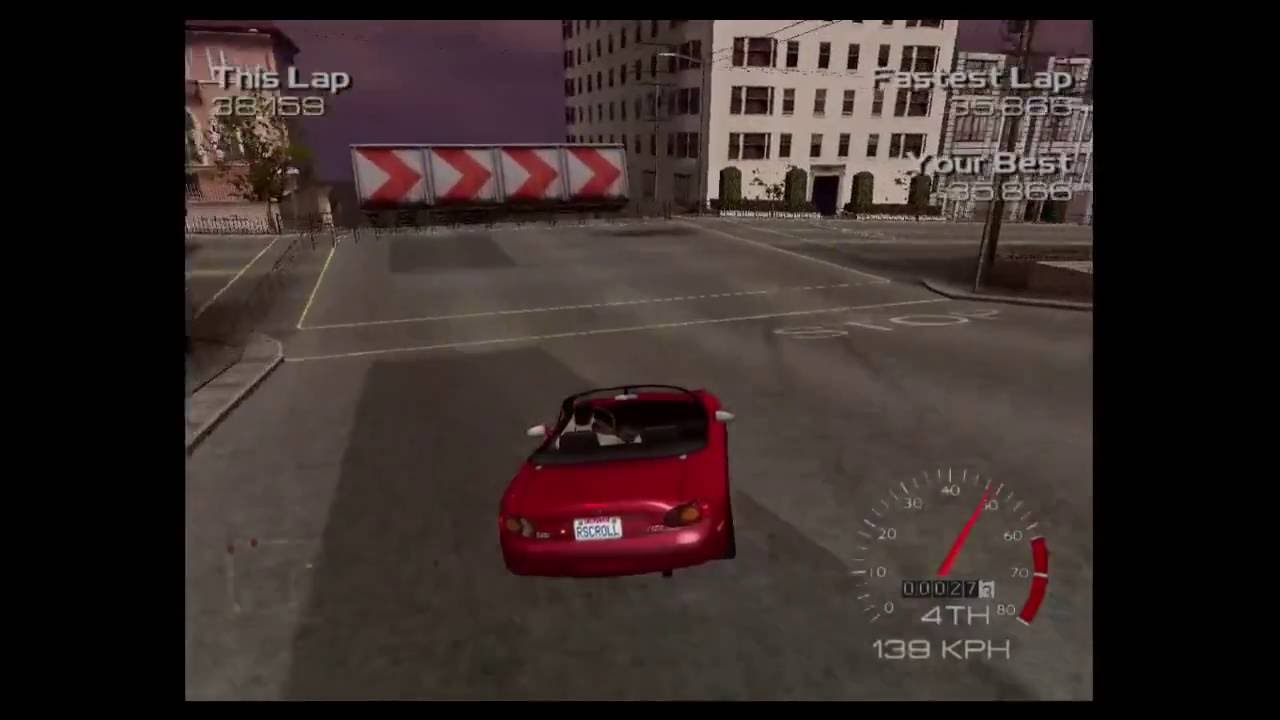 Metropolis Street Racer (Dreamcast) - MiniGameplay de Nil66