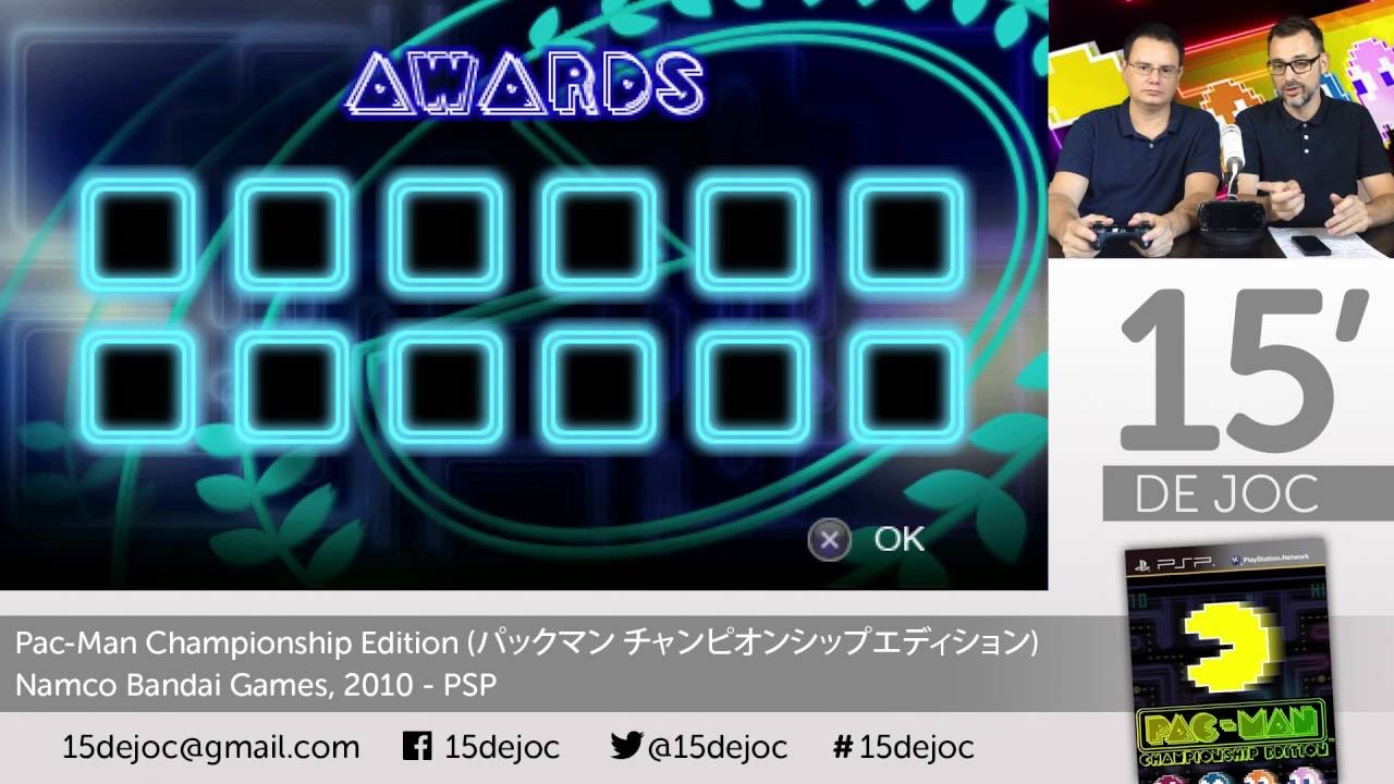 15' DE JOC Cap.007 - Pac-Man Championship Edition (PSP) de 15deJoc