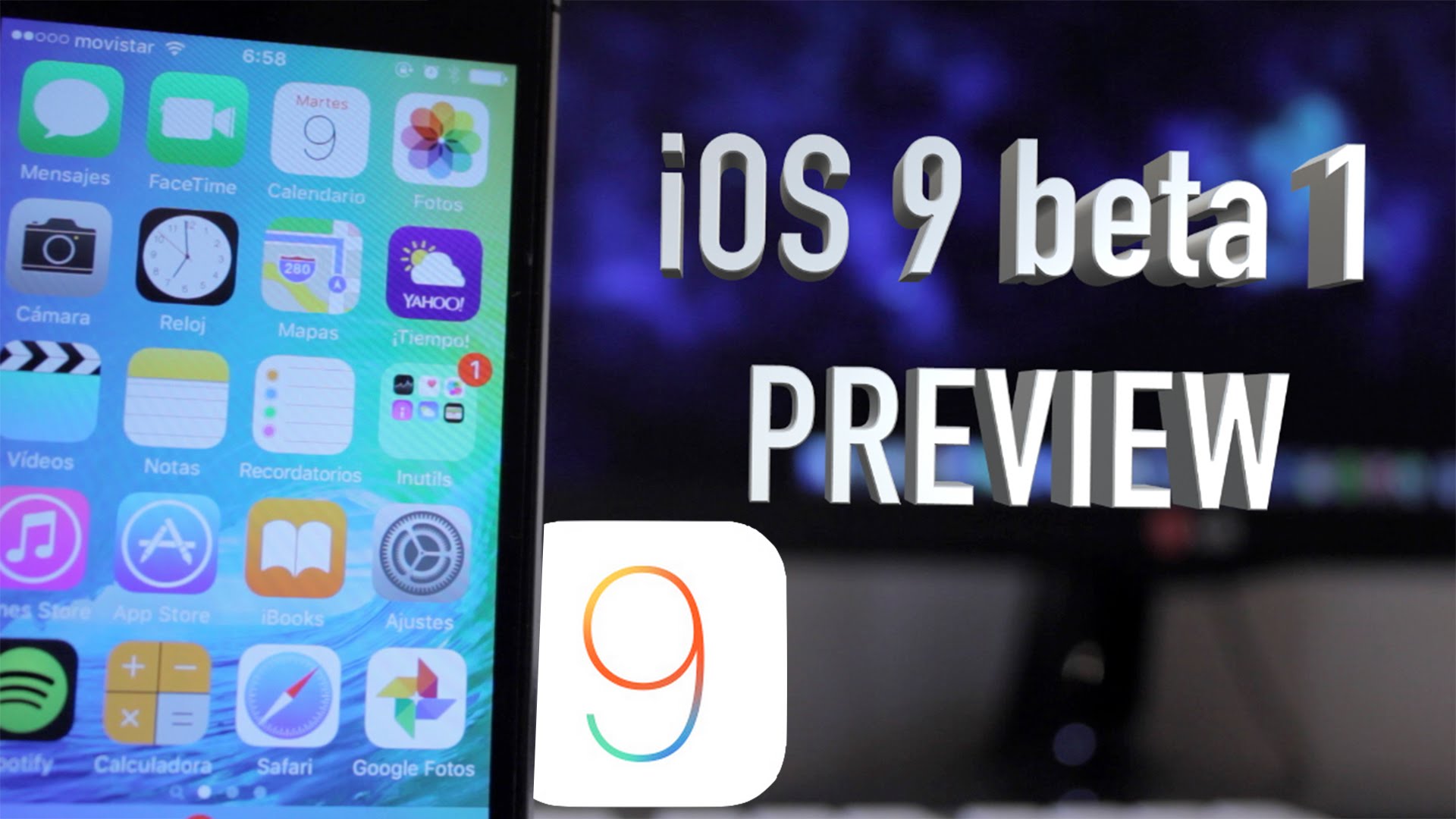 iOS 9 beta 1 Preview de CATCOM