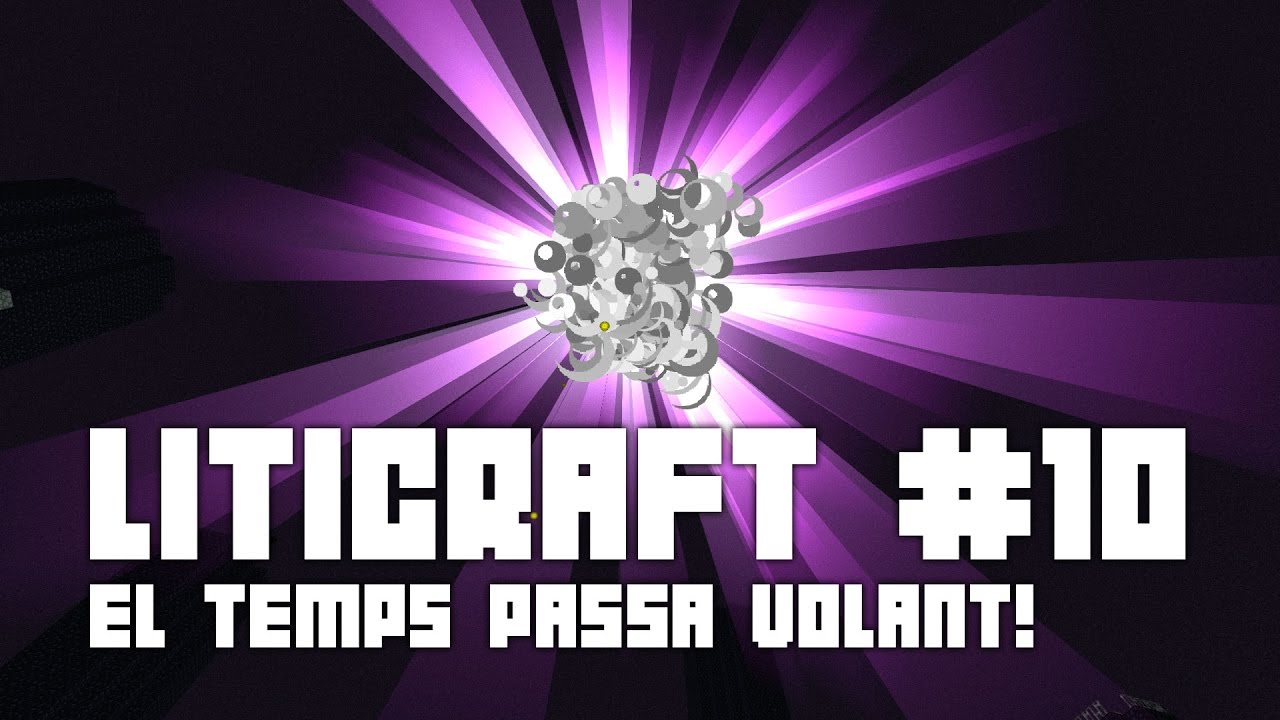 Liticraft #10 - El temps passa volant!  - Minecraft 1.10 Let's play Survival - Minecraft en català de ObsidianaMinecraft