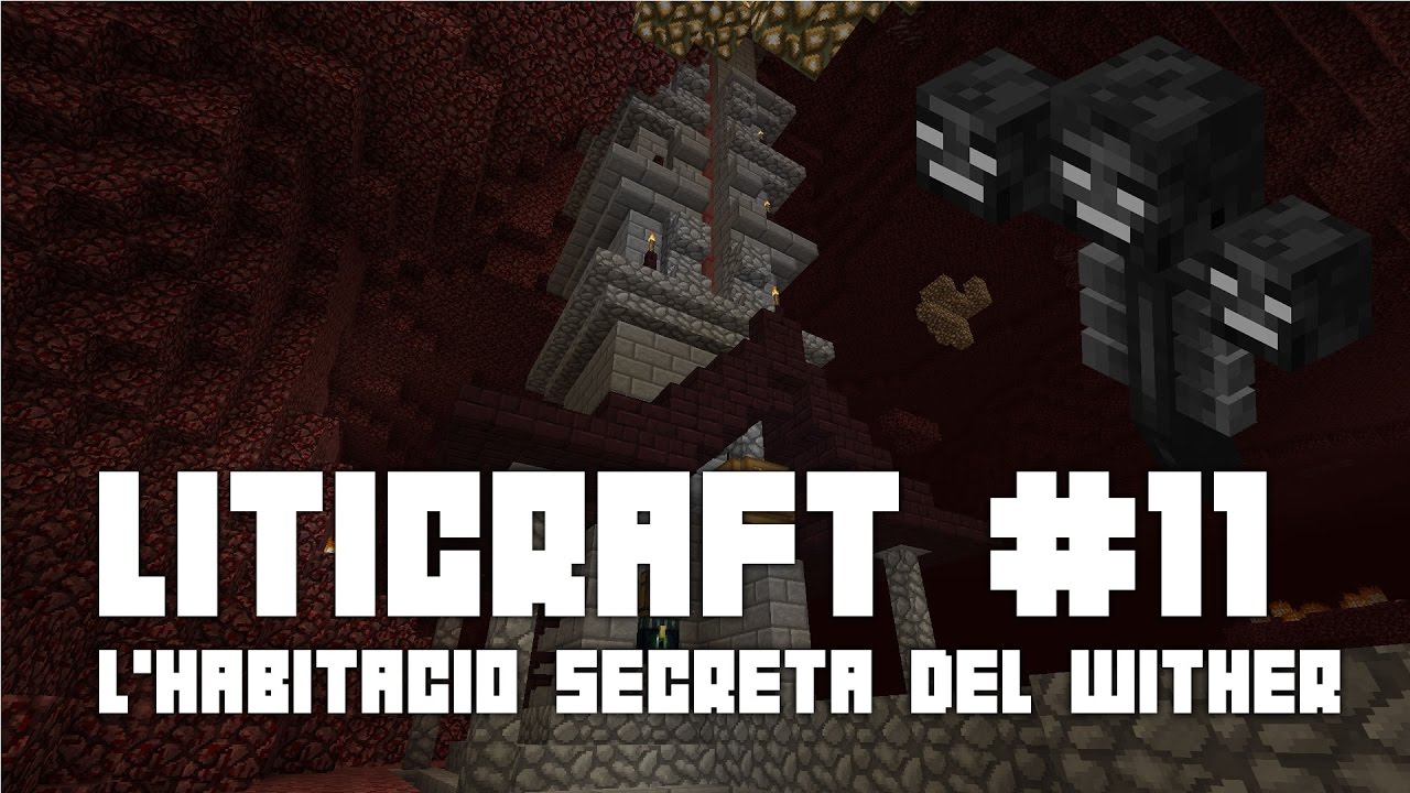 Liticraft #11 - L'Habitació del Wither  - Minecraft 1.11 Vanilla Survival en català de ObsidianaMinecraft