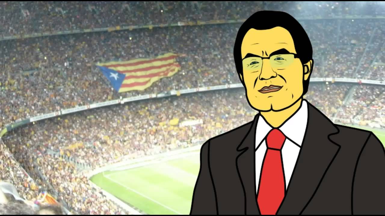 Artur Mas canta "Himnes del Barça" des del Camp Nou per la Independència de Catalunya de eduvila2
