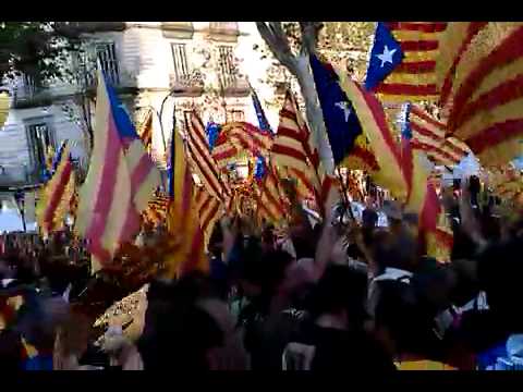 Manifestació per la Independència de Catalunya, Barcelona 11 de setembre de 2012 (3) de Maria Bouabdellah Shaimi