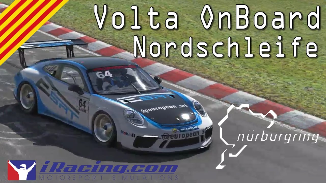 Volta OnBoard amb el Porsche 911 GT3 a Nordschleife || iRacing.com de EbreGaming