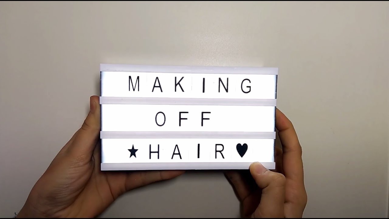 MAKING OFF HAIR | MINIATREZZO ❤ de Agencia de Publicitat