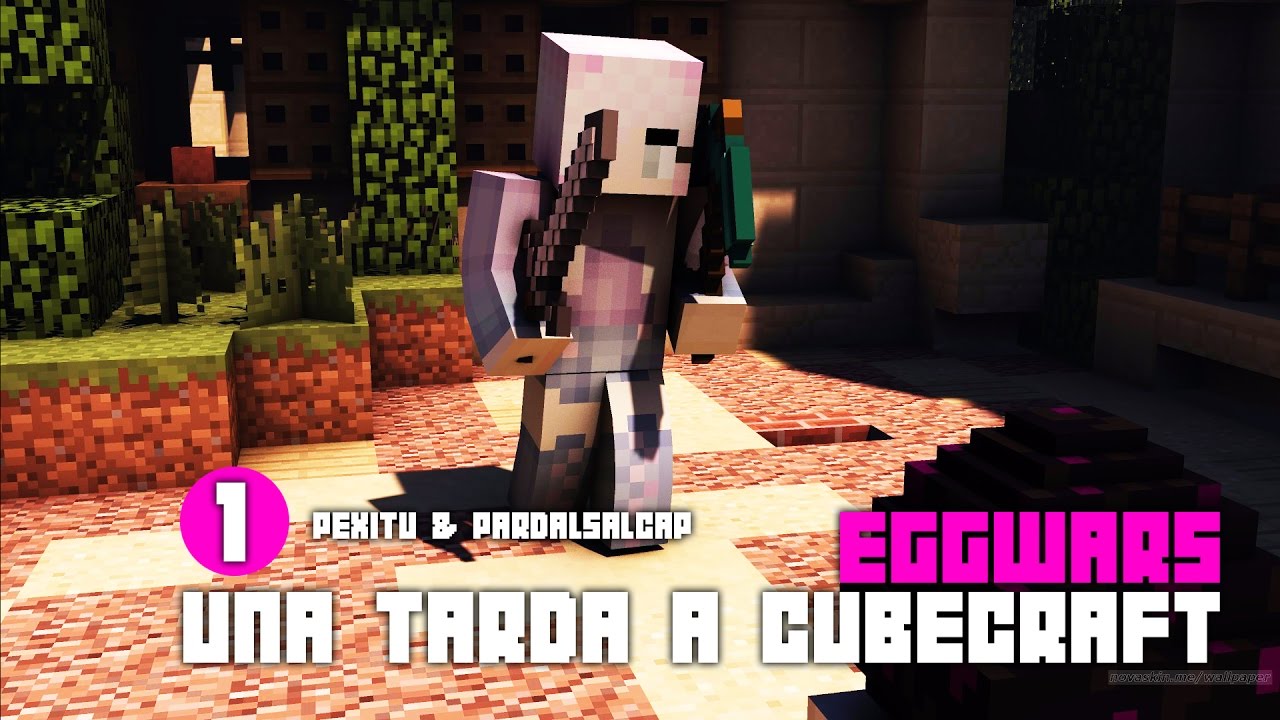 Pexitu i pardalsalcap #1 Una tarda de eggwars! - Partides random Minecraft en català de PotdePlom