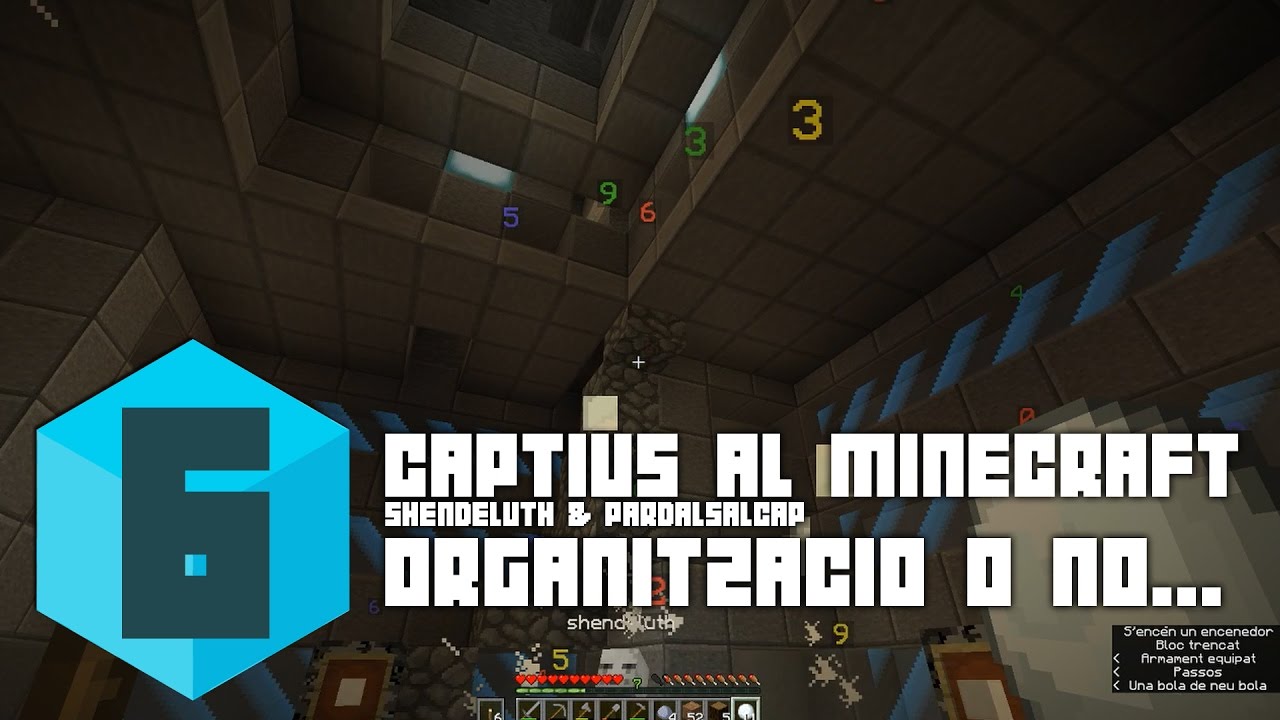 Captius a Minecraft #6 Organització ​!!!!​ ​O​ no… - Captive Minecraft en català de Rik_Ruk